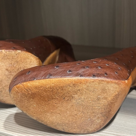Bally- Made in Italy - original real Ostrich Heels - Picture 6 of 9